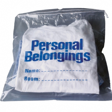 Personal Belongings Bag w/ Clear Handle