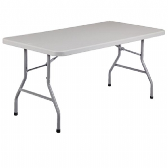 Blow Molded Rectangular Folding Table