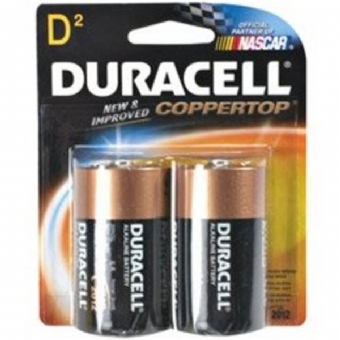 Duracell D Batteries 2 PK