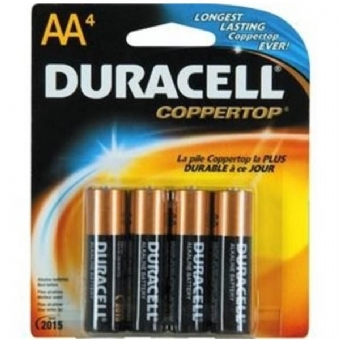 Duracell AA Batteries 4 Pk