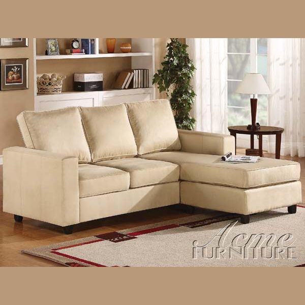 Microfiber Sectional