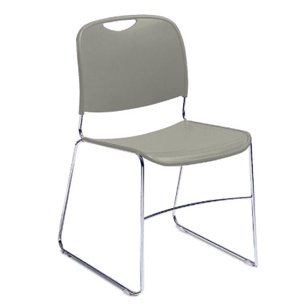 Compact Plastic Stacking Chair