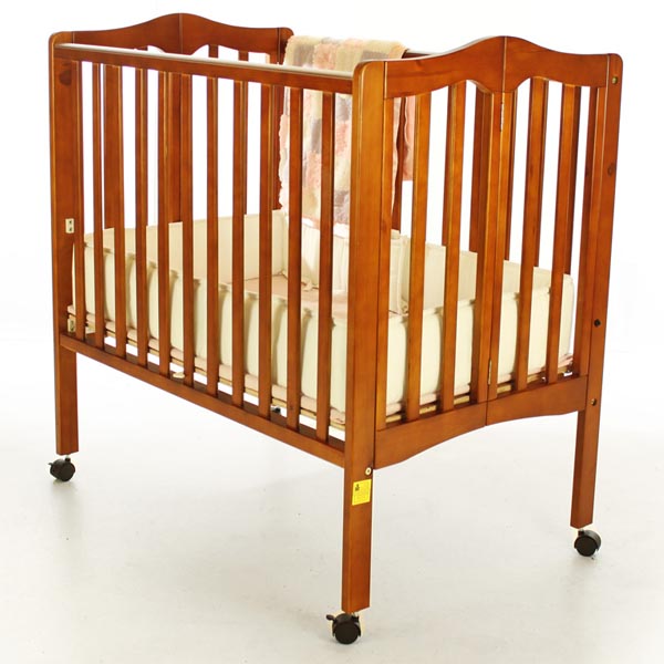 2 in 1 portable folding crib