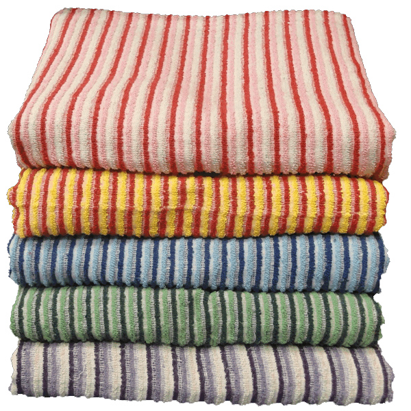 Complete Kits Ready To Ship Or Customized Outfit Any Facility Terry Striped Bath Towels